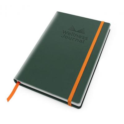 Image of Belluno PU Wellbeing Journal with Elastic Strap