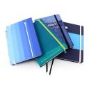 Image of Designer Full Colour A5 Casebound Notebook with Elastic Strap