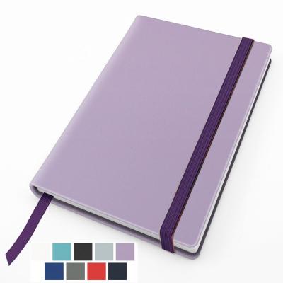 Image of RECYCOPLUS Recycled Pocket Casebound Notebook with Elastic Strap