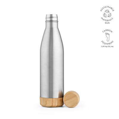 Image of Congo Bottle Recycled Stainless Steel 780ml Bamboo Lid