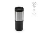 Image of Orange Travel Cup Stainless Steel Ceramic Lining 600ml