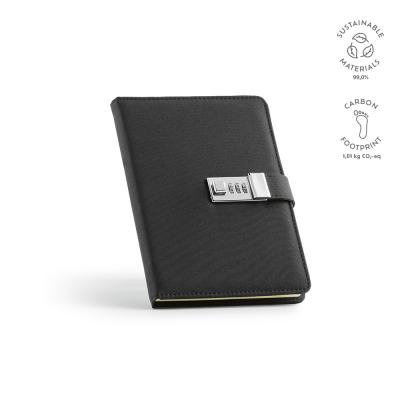 Image of Melville Notebook A5 Recycled with Lock