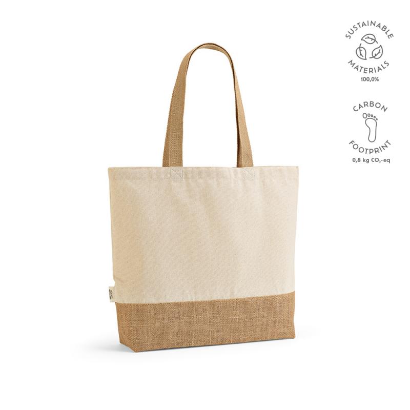 Image of Mauna Kea Tote Bag Recycled Cotton & Jute 220gsm