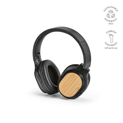 Image of Fleming Headphones Recycled ABS & Bamboo 400 mAh