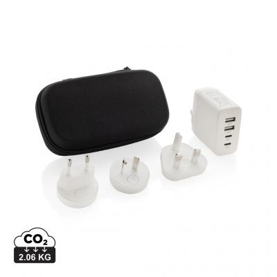 Image of TravelCharge Pro RCS rplastic Travel Charger with USB C