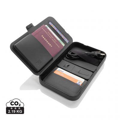 Image of Swiss Peak RCS Recycled Travel Case with 3 in 1 Charger