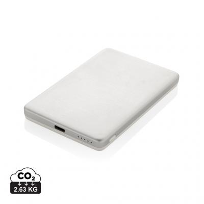 Image of Orion RCS Recycled Aluminium 5000 mAh 5W Magnetic Powerbank