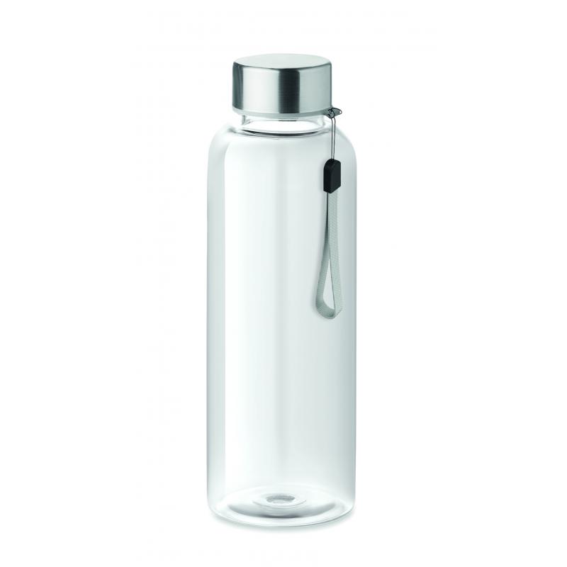 Image of Utah RPET Recycled Water Bottle 500ml Transparent