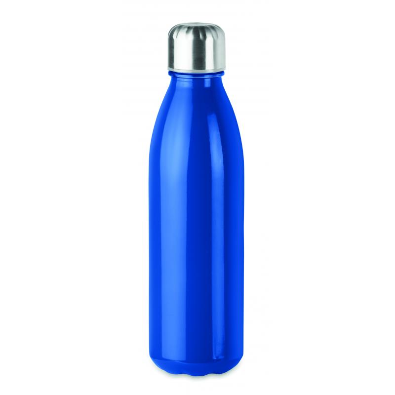 Image of Aspen Glass Drinking Bottle 650ml Blue