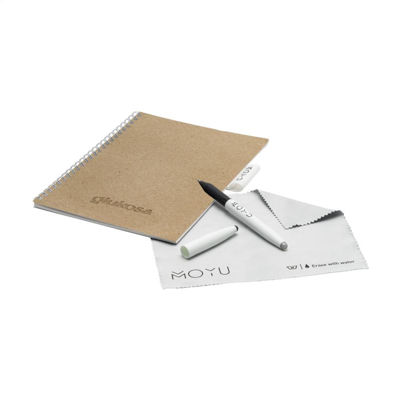 Image of MOYU Erasable Stone Paper Notebook CraftCover 18 pages