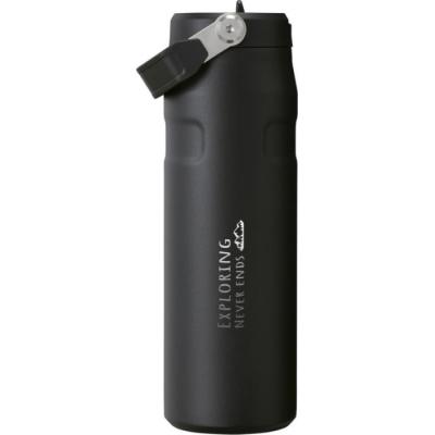 Image of Stanley IceFlow™ 2.0 700 ml water bottle with flip straw - Black