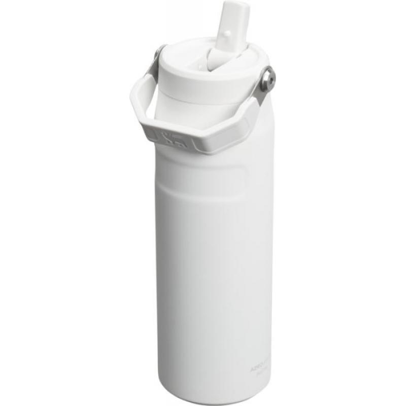 Image of Stanley IceFlow™ 2.0 700 ml water bottle with flip straw - Frosted White