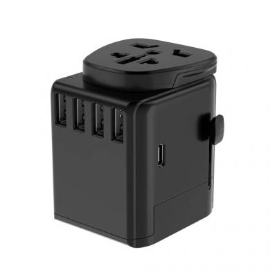 Image of Voyager 5 port USB A/C Travel Adaptor – BS8546 Compliant