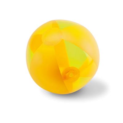 Image of Aquatime Inflatable Beach Ball Yellow