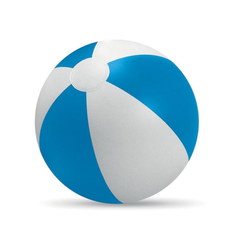 Image of Beach Ball Blue and White Stripes