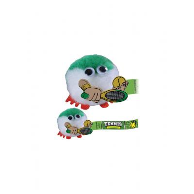 Image of Tennis Ball Logo Bug with Racket