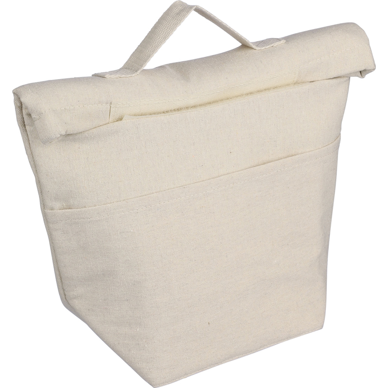 Image of Recycled Cotton Rolltop Cooler Bag