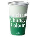 Image of Chili Kop GRS Recycled Aluminium Cup Colour Changing