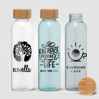 Image of Alpine 500 ml Glass Bottle with Bamboo Lid