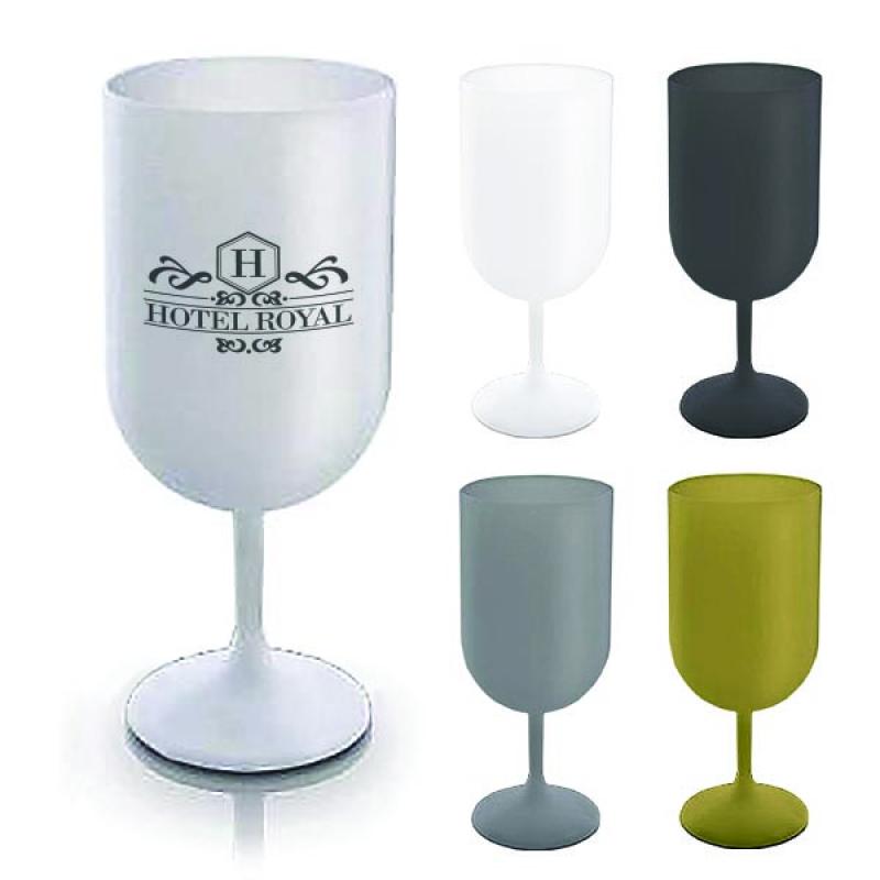 Image of Plastic Wine Glass