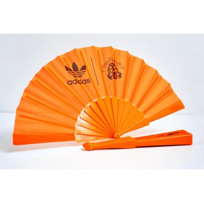 Image of Promotional Full Colour Fabric Folding Fans