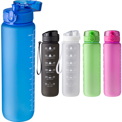 Image of Astro Rpet Bottle With Time Markings 1000ml