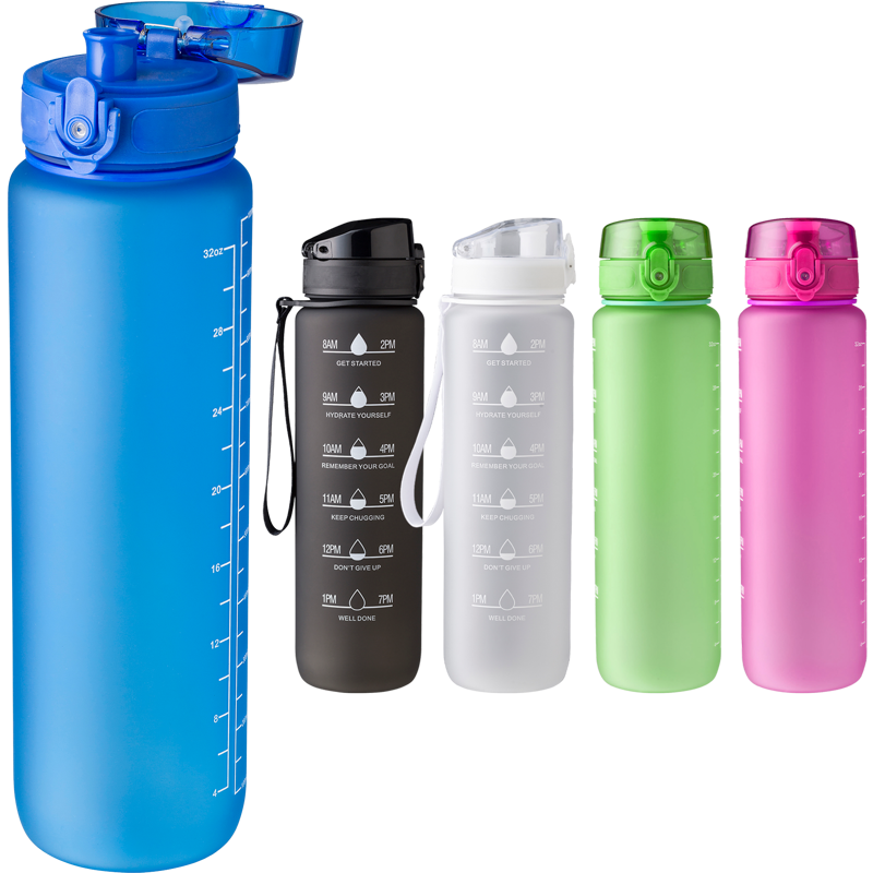 Image of Astro Rpet Bottle With Time Markings 1000ml