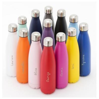 Image of Oasis Recycled Powder Coated Stainless Steel Thermal Insulated Bottle 500ml