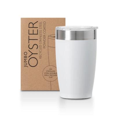 Image of Oyster Jumbo Recycled Stainless Steel Cup 500ml