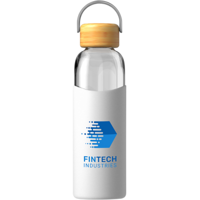 Image of Vitality Glass Bottle With Silicone Sleeve