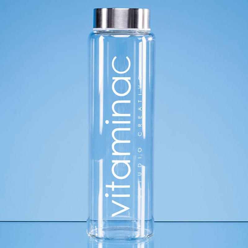 Image of 1ltr Atlantic Screw Top Water Bottle Glass