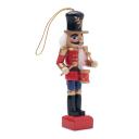 Image of Jolly Nutcracker Hanging Christmas Decoration 