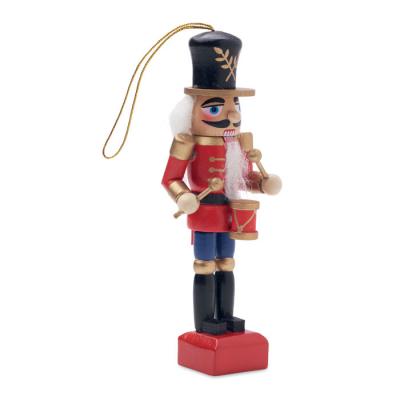 Image of Jolly Nutcracker Hanging Christmas Decoration 