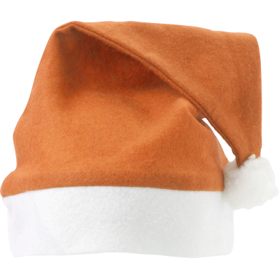 Image of Orange Santa Hat