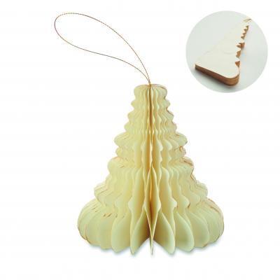 Image of Honeycomb Paper Christmas Tree Decoration Harmotree