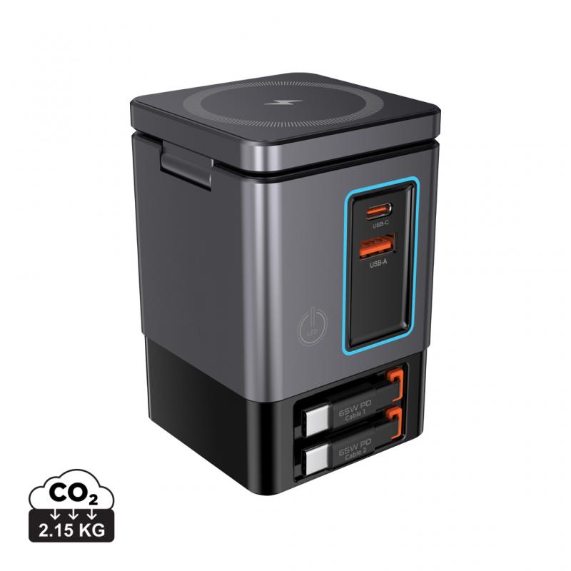 Image of Urban Vitamin Sacramento 105W GAN Charger + Retractable Cables