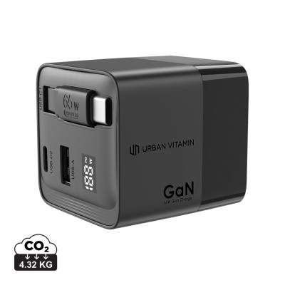 Image of Urban Vitamin Mendocino 65W GaN Charger Retractable Cable