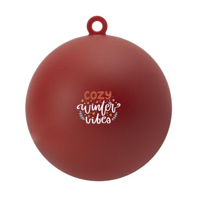 Image of Christmas Bauble 7 cm Recycled PP Red