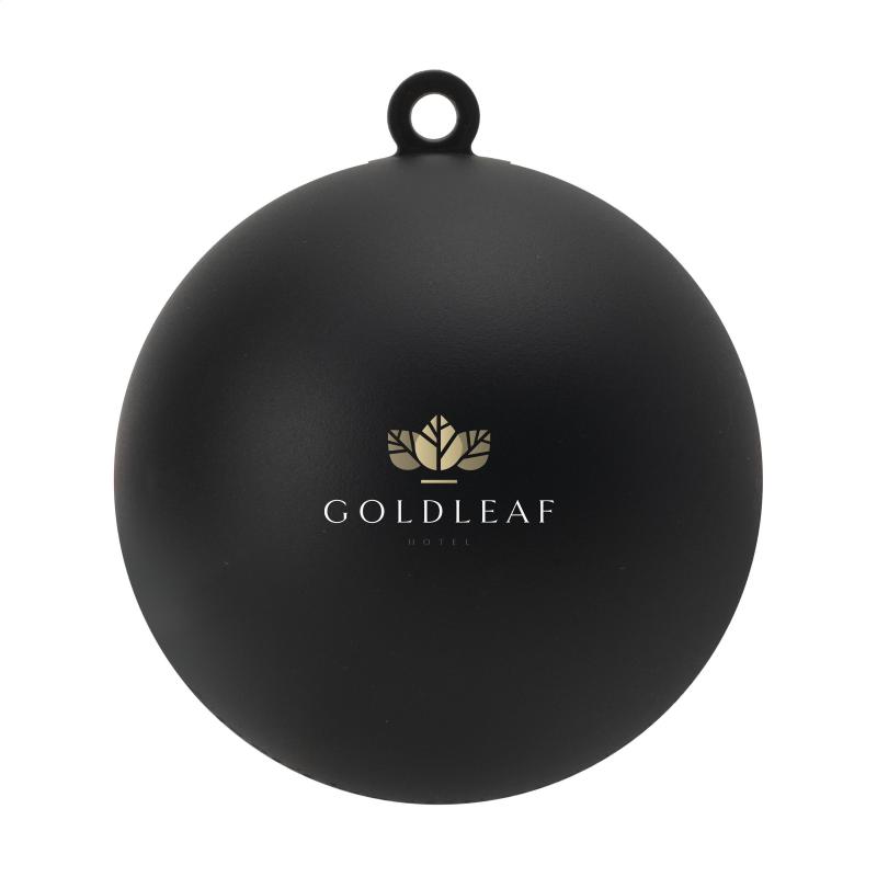 Image of Christmas Bauble 7 cm Recycled PP Black