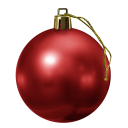 Image of Shatterproof Gloss Bauble Red 6cm