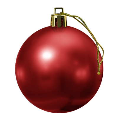 Image of Shatterproof Gloss Bauble Red 6cm
