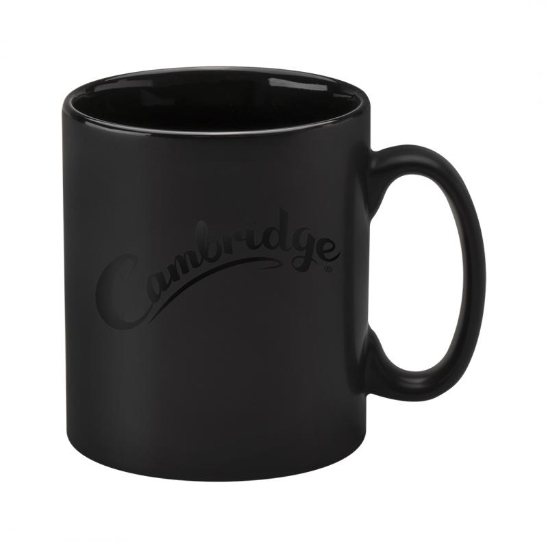 Image of Matt Black Cambridge Mug