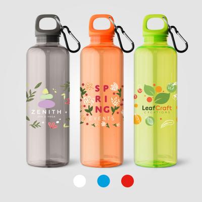 Image of Doli rPET Carabiner Clip Screw-Top Bike Bottle – 740 ml