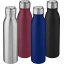 Image of Harper Stainless Steel Water Bottle With Metal Loop 700ml