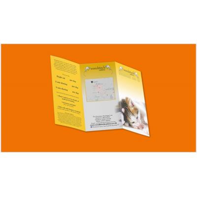 Image of Printed Leaflets Folded A4 Uncoated