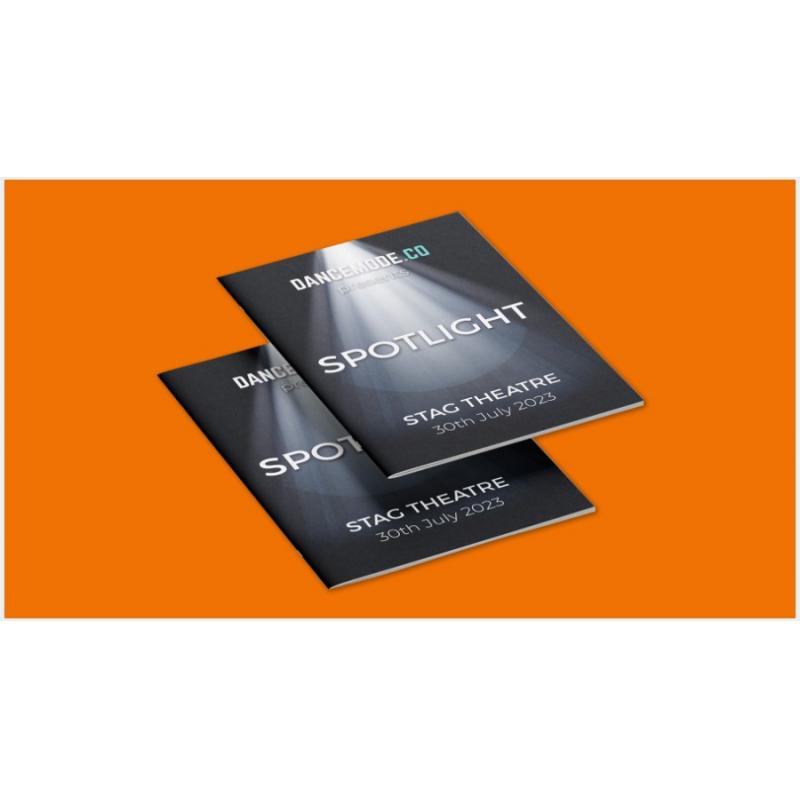 Image of Printed Booklets Stapled Uncoated 250gsm