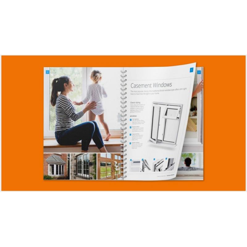 Image of Printed Wiro Bound Booklets 148mm x 148mm