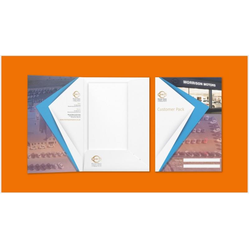 Image of A5 Presentation Folder Interlocking 7mm Capacity