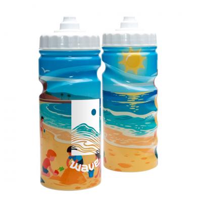 Image of Full Colour Printed Sports Finger Grip Bottle 500ml